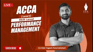 ACCA Skill  Level : Performance Management: Transfer Pricing S4: CA Yogesh Panchakshari