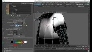 [Maya] Paint skin weight