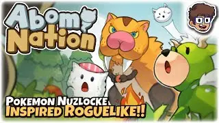 POKEMON NUZLOCKE INSPIRED ROGUELIKE!! | Let's Try: Abomi Nation | PC Gameplay