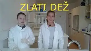 Tekmovanje kemijskih poskusov OŠ 2018  - Zlati dež