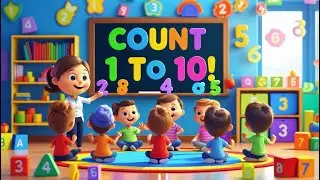 Learn Numbers with 2D Dancing Fun | Counting for Kids with Toki Kids