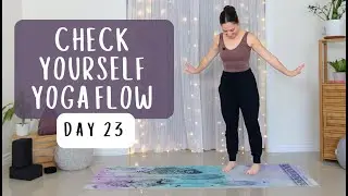Day 23 | Yoga For Body Awareness | 30-Day Creative Yoga Flow Challenge