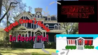 Building the Creel House from Stranger Things in Adopt Me! (part 1)
