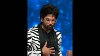 Shahid kapoor get angry on house Bai | kabir singh | stage scene