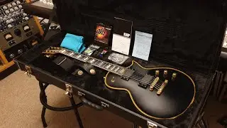 Видеообзор гитары ESP Eclipse Satin Matte Black EMG 81 60 Les Paul Style 2011 года