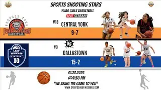 1/23/2026 - Central York vs Dallastown - Girls Basketball - Sports Shooting Stars