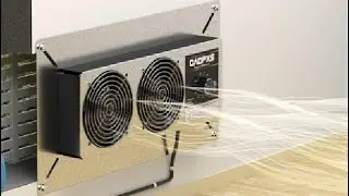 Осушитель воздуха CADPXS для подпольного пространства. Тише, чем я ожидал. Прочная конструкция, п...