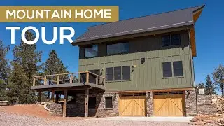 Post and Beam Kit Home in the Mountains