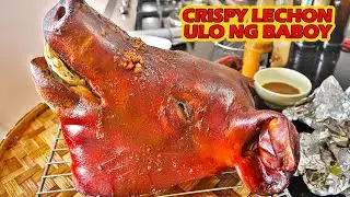 HOW TO COOK CRISPY LECHON ULO NG BABOY | PAMASKONG HANDAAN ULO NG BABOY SA OVEN HOMEMADE