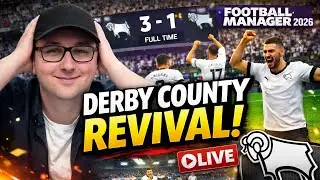 DERBY COUNTY FM26 PREMIER LEAGUE HUNT!