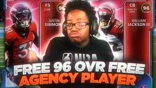 HOW TO GET A FREE 96 OVR FREE AGENCY CARD! BEST ONE TO PICK! MADDEN 21 ULTIMATE TEAM TIPS!