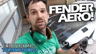 DIY FENDER VENTS - Episode 55 - Time Attack TURBO Build