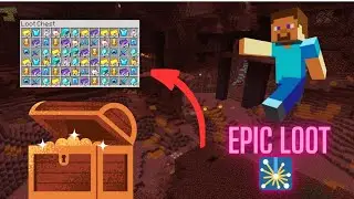Epic loot in nether fortress#minecraft #games #survival