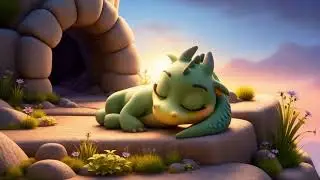 Green Dragon Dream 🐉 | Baby Sleep Aid 3H 🌙 &ndash; Sleep Instantly in 3 Minutes