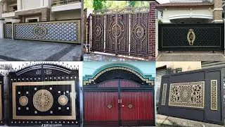 main gate design sliding 2026 ||steelgate new design||front gate design||