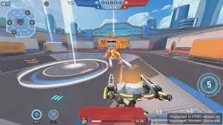 Mech Arena 1V1 Stalker Hellfire VS Ares Particle Beam