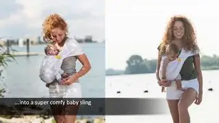 Cómo usar la Bandolera Mini Sling de Minimonkey