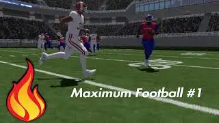 Maximum Football Dynasty Mode #1 - First Day on Campus with Noljitsu Tech!