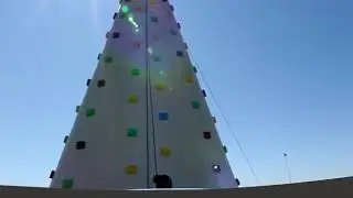 Customised kids inflatable mountain inflatable games rock climbing wall