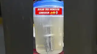 I Built A Hydrogen Generator From The Dollar Tree #scienceandtech #science #petesplaceunboxing