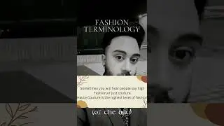 Haute Couture what does that mean??🤔🤔 #shorts #englishvocabulary