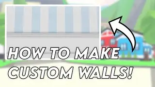 How to make custom wallpapers in Adopt me Roblox! / Build hacks / Speedbuild!