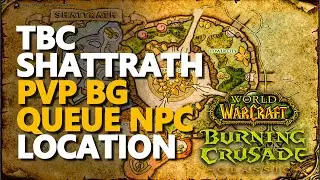 Arrows Vendor Shattrath Location WoW TBC Classic