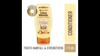 Garnier Ultra Blends Royal Jelly And Lavender Conditioner 175 ml UNBOXING