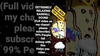 Rain Sounds for sleeping #rainsounds #shorts #sleepapnea