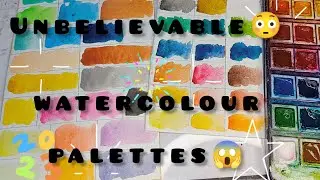 Camlin/Camel cheapest watercolor paint review and shocking results😲 #artreview #watercolorpainting