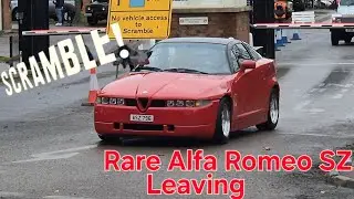 Rare cars leaving Bicester Scramble 2026
