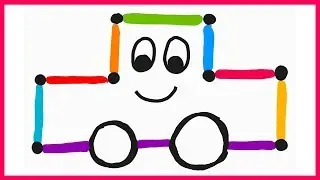 Connect The Dots for Kids | Join The Stars To Create Fun Items for Kids