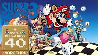 Super Mario Bros. 3 (1990) 100% Playthorugh | Super Mario Bros. 40th Anniversary Marathon