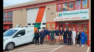 Minuteman Press Bath increases capacity and reduces turnaround times with Duplo.