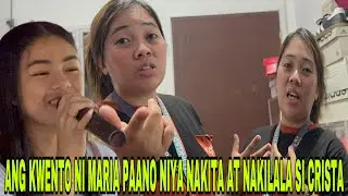 MARIA MASAYA SA PAGBABAGO NG BUHAY NI CRISTA CRISTA SINURPRSA SI MARIA