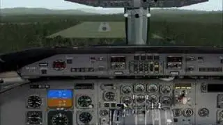 Air Canadian Sun  Dash 8-Q200 Landing Runway 33 CYML