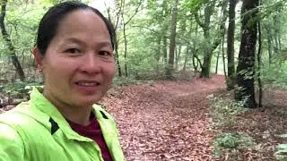 Hardlopen in de mooie natuur