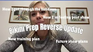 NPC Bikini Prep Reverse | How I&rsquo;m Feeling | Future Show Plans | Reversing Through the Holidays