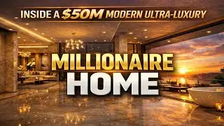 Inside a $50M Modern Ultra-Luxury Mansion | Cinematic Walkthrough Tour (4K)