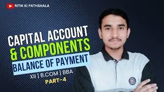 what is capital account | components of capital account of BOP class 12(P-4)#eco #macroeconomics#bop