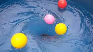 🌊 Whirlpool Relaxing in the Marble🔴⚪🟠🟤🟡, Rainbow, Toys #toys  #car #whirlpool #water