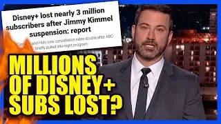 Disney Plus and Hulu LOST Millions of Subs Over Jimmy Kimmel?! | Clownfish TV