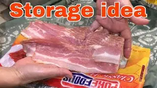 HOW TO STORE BACON FOR EASIER USE