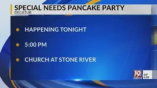 Special Needs Pancake Party | Dec. 18, 2025 | News 19 at 4 p.m.