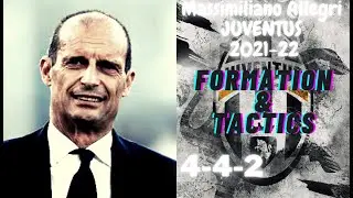 FIFA 22| HOW TO PLAY LIKE MASSIMILIANO ALLEGRI JUVENTUS 2021-22| FORMATION & TACTICS