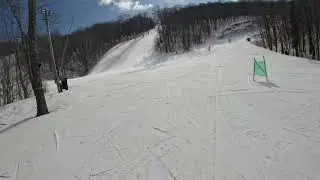Jiminy Peak, Berkshires MA. Easy does it.