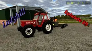 Baling,spreading dung & transporting mulches (episode 29 ladyhill)
