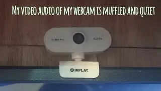 My Webcam Video Sounds Quiet and Muffled