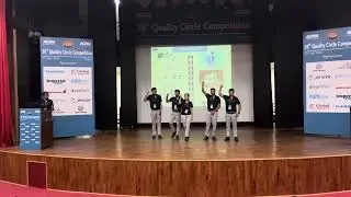 QCC -ACMA 20th Quality circle held in Sonipat wonderful presentation #QCC #ACMA #presentation
