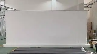 ✨ Watch This Futuristic Motorized Floor Rising Screen in Action! 🚀#HomeTheater #ProjectionScreen